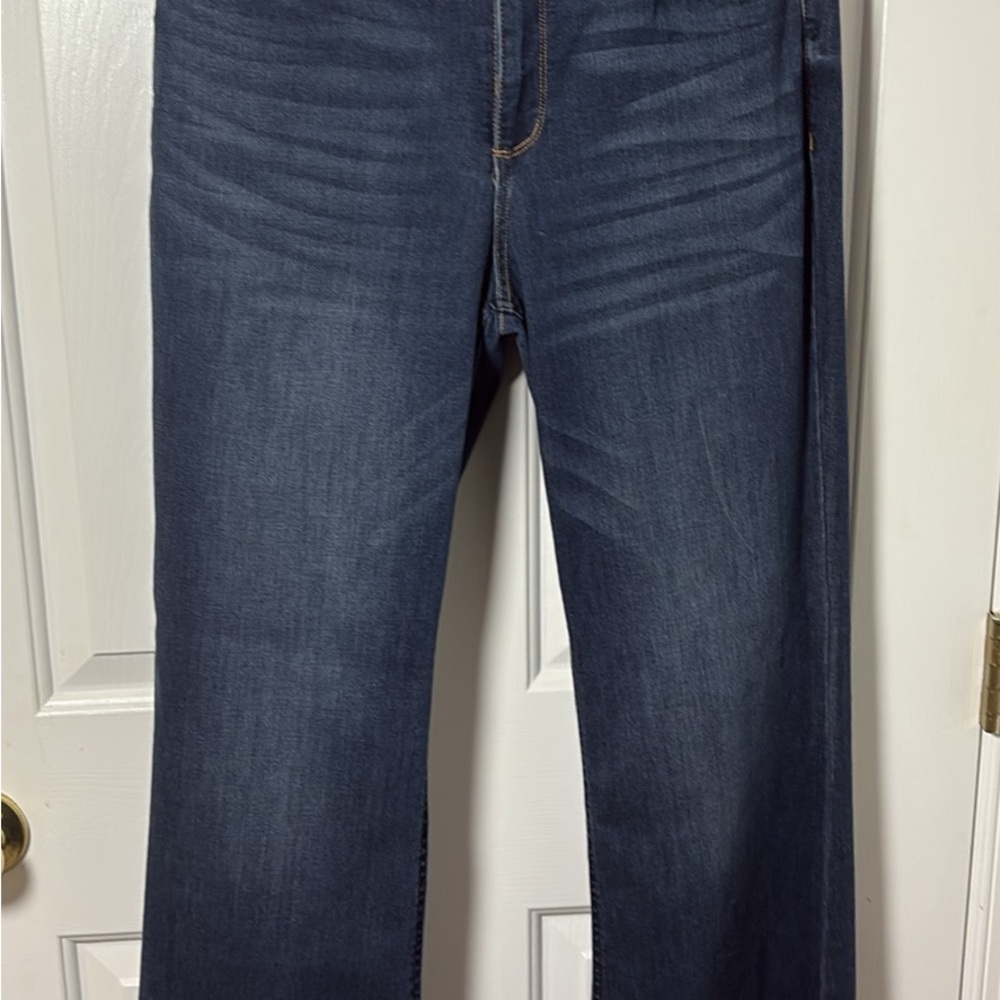 Democracy Women's Boot Cut Jeans - Dark Blue
